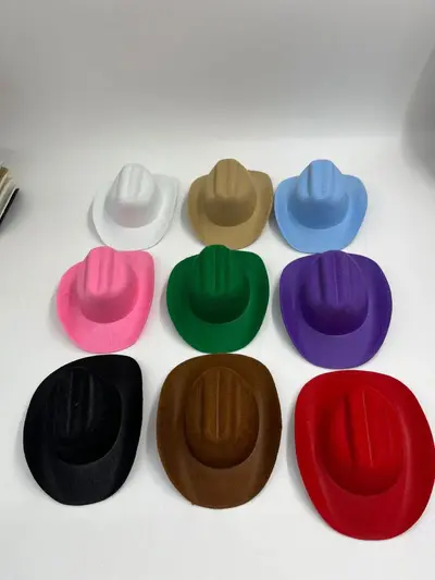 Denim Hat Blanks for Dolls and Pets, 6.5 cm, 8 cm, 10 cm, 13.5 cm - 10