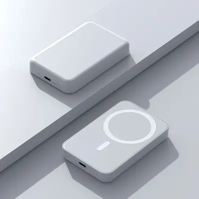 3C Certified Magnetic Wireless Portable Power Bank, MagSafe Compatible - 7