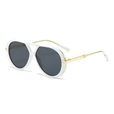 Retro-Damensonnenbrille mit Doppelsteg, UV-Schutz - 6