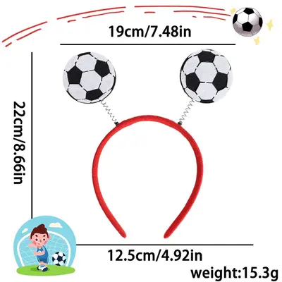World Cup Football Glasses Headband Party Cheering Accessory - 10