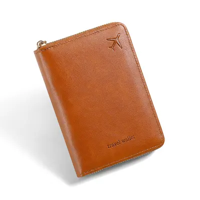 RFID passport holder, plain weave, multi-pocket - 6