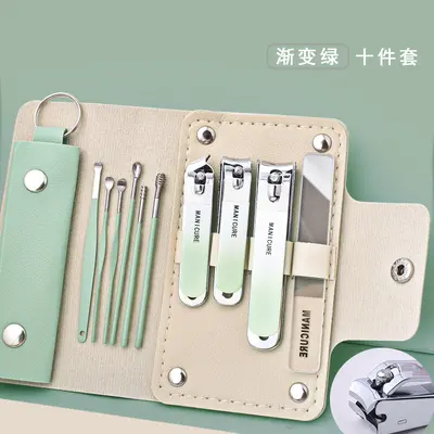 German nail clipper set, anti-splash, pedicure tool - 11