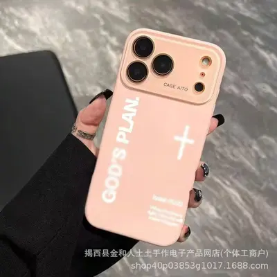 Черный чехол English для Apple 15 PROMAX iPhone 11/12/13/14/16 защитный чехол для телефона 78 cross-border