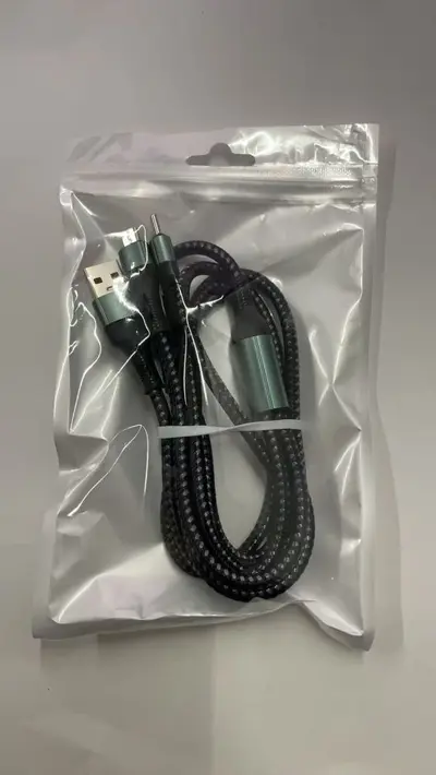 100W süper hızlı şarj beşi bir arada veri kablosu iki ila üç Apple Huawei Xiaomi Android tip-c şarjı için uygundur - 11