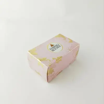 Ferrero 2-Piece Gift Box, Gold Wedding Candy Box - 8