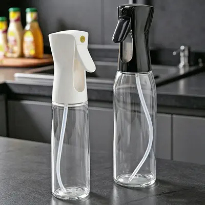 Press-Type Kitchen and BBQ Oil Sprayer Bottle for Air Fryer