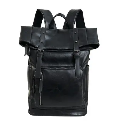 Large Capacity Men's Student Backpack and Casual Travel Bag - 6