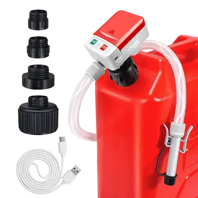 USB Yatay Yağ Pompası, Benzin, Dizel ve Üre İçin Pilli Elektrikli Pompa - 1