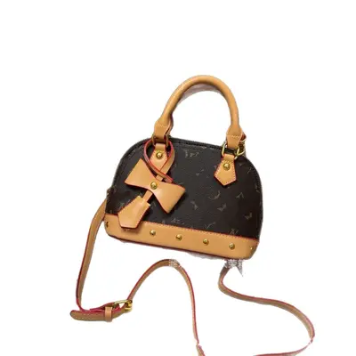 Tricolor Shell Bag with Bow, BB Handbag, Single-Shoulder Crossbody for Women - 6