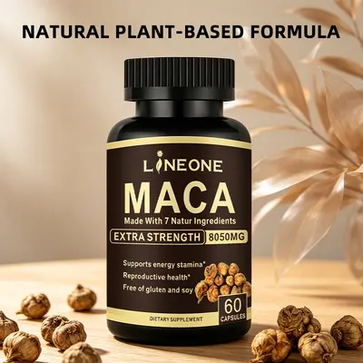 Maca Capsules Sports Nutrition Supplement, 60 Capsules