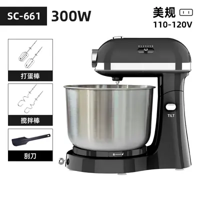 Multifunktionaler Standmixer mit Teigkneter und Eierschläger - 10