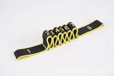 Digital Yoga Resistance Band for Glute and Leg Training - 11