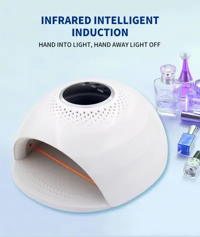 84W akıllı sensörlü tırnak LED kurutma makinesi, kırmızı ışık - 7