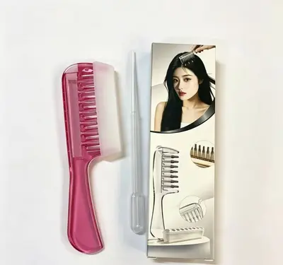 Minoxidil Compatible Scalp Applicator Comb with Roller Ball - 9