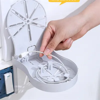 Wireless camera mounting system, outlet installation, dual hemisphere, no drilling - 2