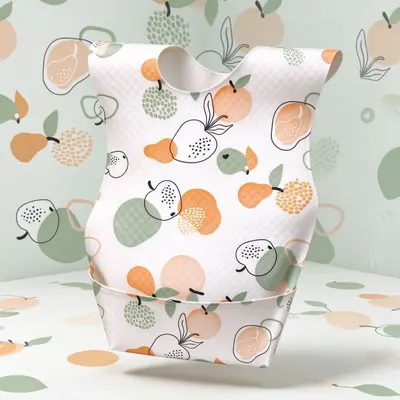 Disposable Baby Bibs, Waterproof and Absorbent, No-Wash - 13