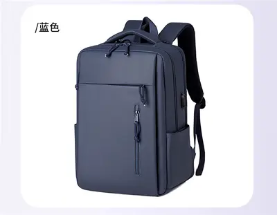 Shockproof Airbag Men's Backpack with USB Port and Laptop Compartment - 12