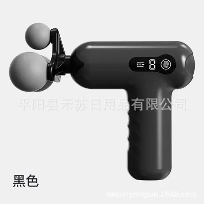 跨境按摩筋膜枪新款放松迷你多头按摩器放松颈椎家用便携