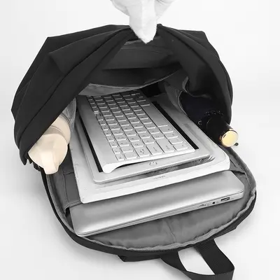 Amazon Reisetagesrucksack großes Fassungsvermögen erweiterbar 21 Liter Laptop-Rucksack Studenten Pendel Reiserucksack - 5