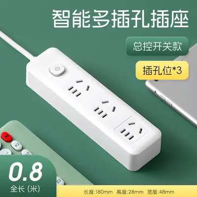 Power strip with USB, long cord, smart control - 9