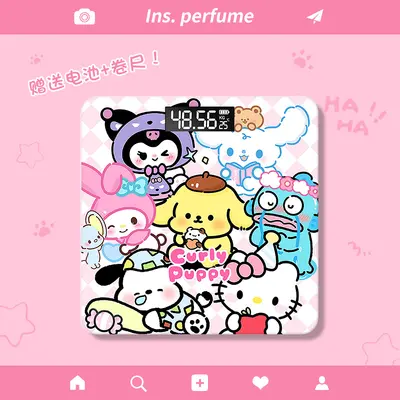 Cute cat digital scale, home weighing scale, battery-powered - 13