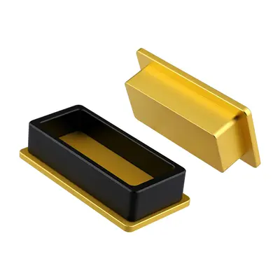 6061 Aerospace Aluminum Steam Resin Pre-Press Mold, 2x4 inch