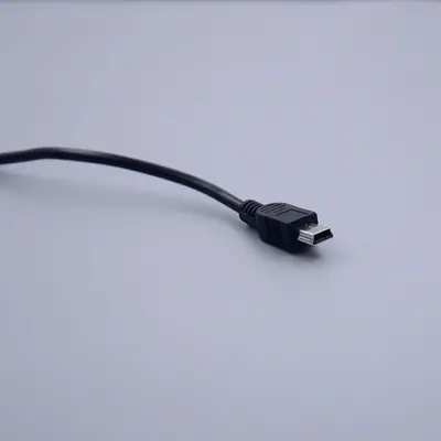 Mini Tip USB Data and Charging Cable, 5 Pin, for MP3, MP4, MP5 and Cameras