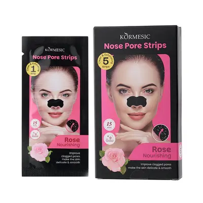 KORMESIC Bamboo Charcoal Nose Strips, Boxed Set - 8