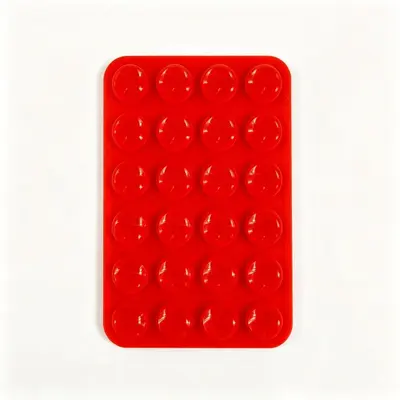 Silicone Phone Holder with 24 Suction Cups, Double-Sided, Drill-Free - 13