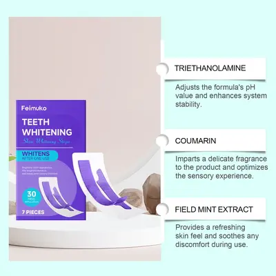Feimuko Purple Dental Cleaning Strips for Daily Care