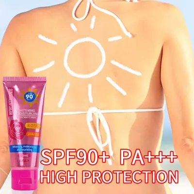 LBLS rose sunscreen BB cream SPF moisturizing