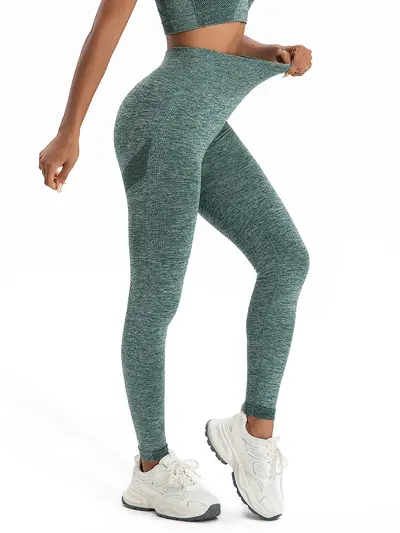 High-Stretch Yoga Pants, High Waist, Tummy Control, Quick-Dry - 5