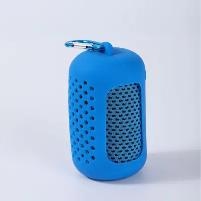 Spor Havlu Fitness Gym Taşınabilir Soğuk Hissi Hızlı Kuruyan Ter Silme Havlusu Outdoor Badminton Stok - 8