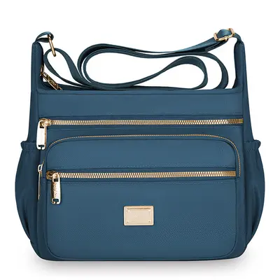 Large-Capacity Multi-Compartment Women's Crossbody Bag - 9