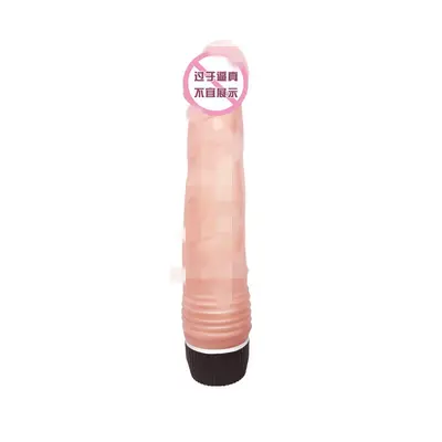 Realistic Single-Vibration Dildo for Women, Pink - 6