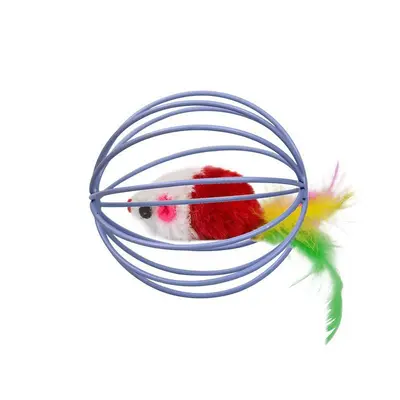 Cat Toy Foam Football Ball with Teething Function - 12