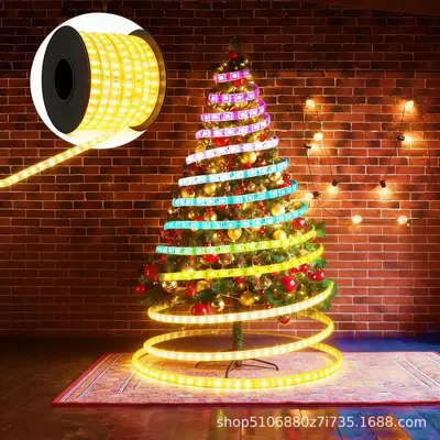 Bleifreier 5050 RGB 60er LED-Streifen Tri-Color Möbel Schlafzimmer LED-Leuchte LED-Lichterkette Fernbedienungssteuerung