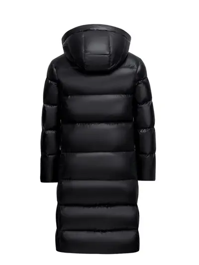 Black Gold 2026 Down Jacket Couple Unisex Style New Knee-Length Long Thickened Outer Coat Winter 500g Goose Down