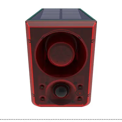 Solar Alarm Repeller 911N, Waterproof, High-Volume Horn - 6