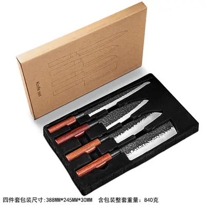 Japanese forged salmon sashimi knife - 12