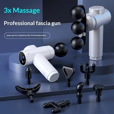 Rechargeable Electric Massage Gun for Muscle Relaxation - 1