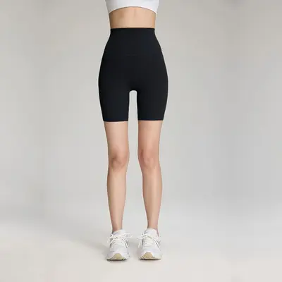 Women's High-Waisted Three-Quarter Leggings, Antibacterial Butt-Lifting - 10
