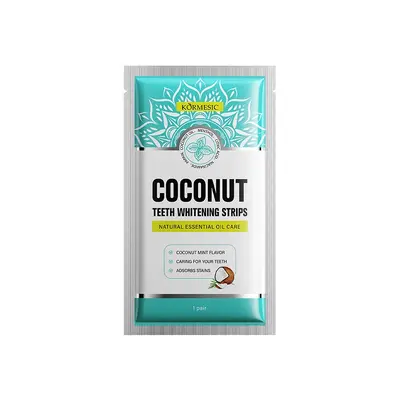 Coconut Oil Teeth Whitening Strips - 6
