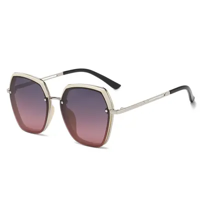 Women's Polarized Sunglasses with UV Protection, Large Face Fit - 10