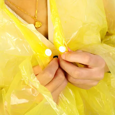 Disposable Card-Type Raincoat for Adults, Full-Body Coverage