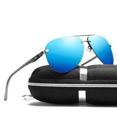 Polarized sunglasses for men and women, frog lens, classic model 143 - 5