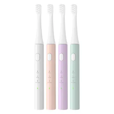 Sonic electric toothbrush for adults, rechargeable soft bristles