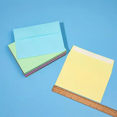 A7 Colored Self-Adhesive Blank Envelope, Customizable
