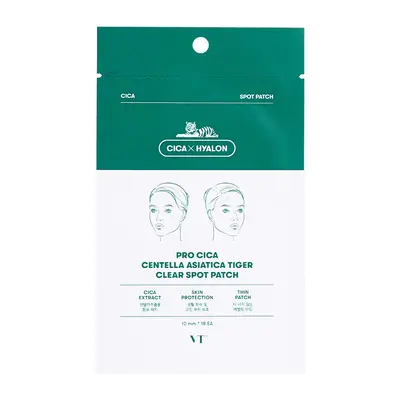 Korean VT Centella Asiatica Acne Patch 18 Pieces, Invisible, 3rd Generation - 5