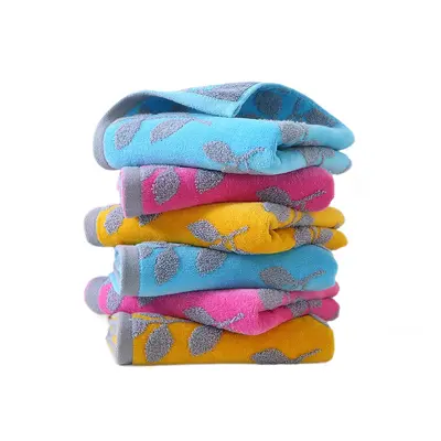 Baumwoll-Handtuch-Set, saugfähig, 3 Farben wählbar - 5